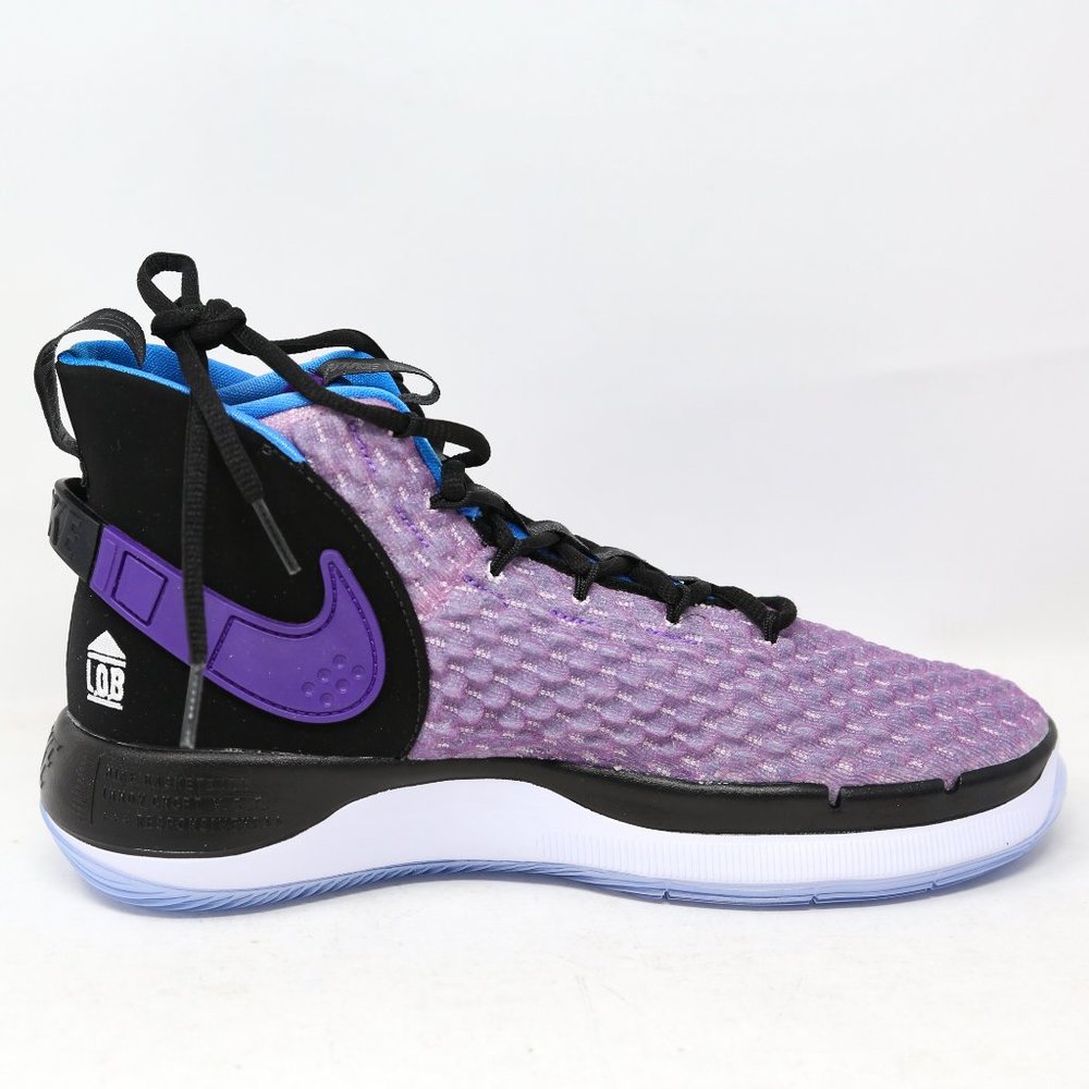 Nike AlphaDunk Flight Purple Black Blue BQ5401-900 - Picture 3 of 12